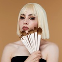 Jessup Makeup Brushes 14Pcs Makeup Brush Set Premium Synthetic Powder Foundation Contour Blush Concealer Eye Shadow Blending Liner Make up Brush Kit