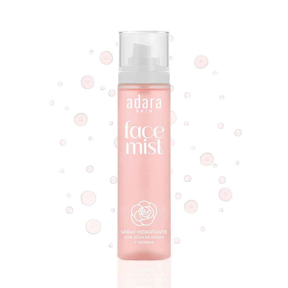 Spray Hidratante Agua de Rosas Adara