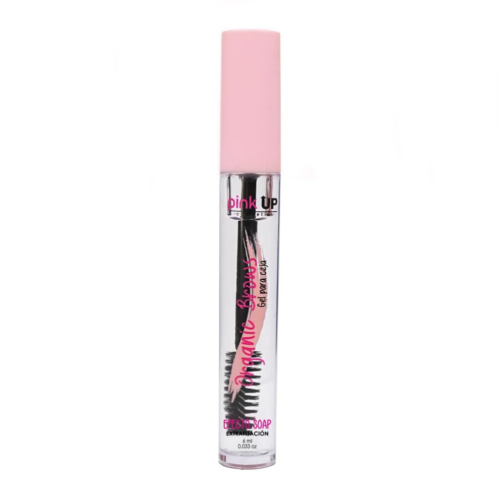 PINK up Organic Brows| Eyebrow Gel | Brow Gel| Clear Mascara | Transpa