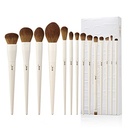 Jessup Makeup Brushes 14Pcs Makeup Brush Set Premium Synthetic Powder Foundation Contour Blush Concealer Eye Shadow Blending Liner Make up Brush Kit